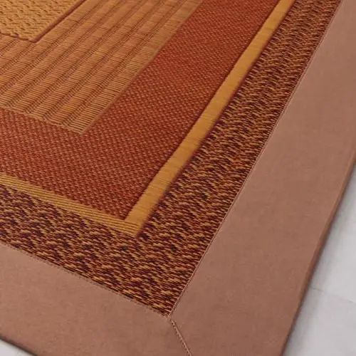 乐天商城 - [ラグ] 幅95cm ラグ アジアン モダン 日本国産 純国産 モダンデザイン い草ラグ 抗菌 防臭 選べるカラー 天然エアコン クリーン効果 サイズバリエーション デザイン性 インテリア性 実用性 ブラウン ベージュ