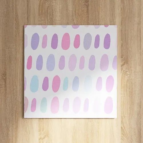 やわらかな線とやさしい色使いが暮らしにぬくもりを与える 北欧のファブリックパネル