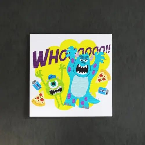 [30×30]お部屋を可愛くできる モンスターズ・ユニバーシティのアートパネル