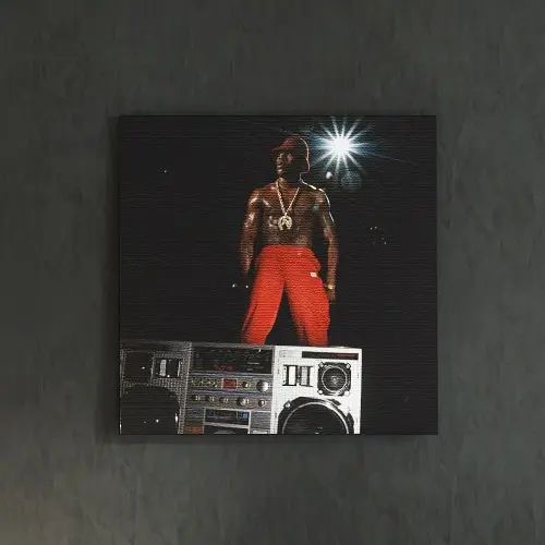 [30×30] デニス・モリスのファブリックパネル/LL・クール・J B