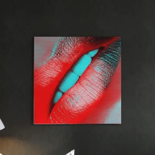 エキゾチックな雰囲気が漂う ガールズをモチーフにした壁掛けインテリア