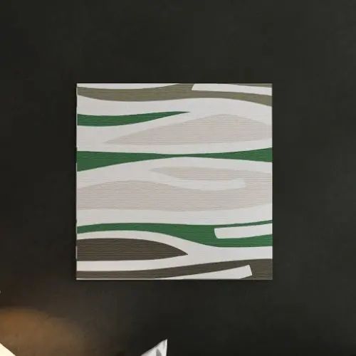 上質なアートを気軽に楽しむ モダンなデザイン/黄緑のインテリアパネル