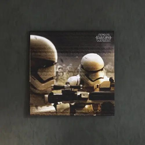 乐天商城 - [30×30] 【スターウォーズ】ストームトルーパーのファブリックパネル B