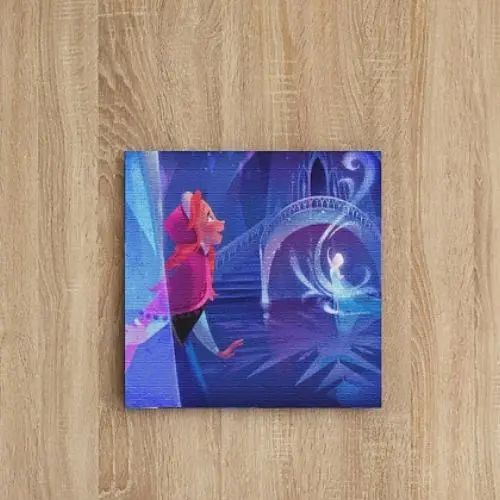 プリンセスが今にも動き出しそう アナと雪の女王のファブリックボード