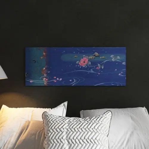 乐天商城 - [30×78.5] 引き込まれそうなアート ジャパンデザインのファブリックパネル