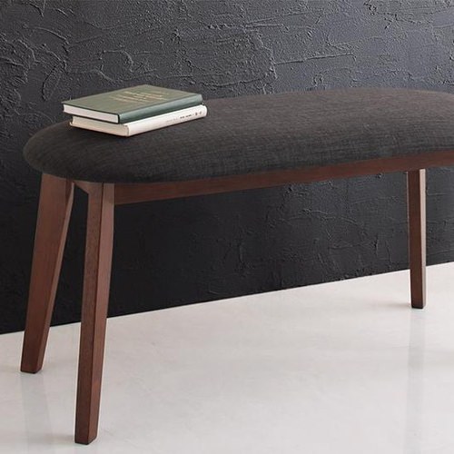 ダイニング ダイニングベンチ グレー ベージュ レッド パープル 幅:40cm〜49cm 奥行き:40cm〜49cm 高さ:70cm〜79cm カジュアル クラシック シンプル ベーシック モダン 無地 木 アイボリー 灰 グレー 赤 レッド 背もたれ付き かわいい おしゃれ クラシック モダン [2]