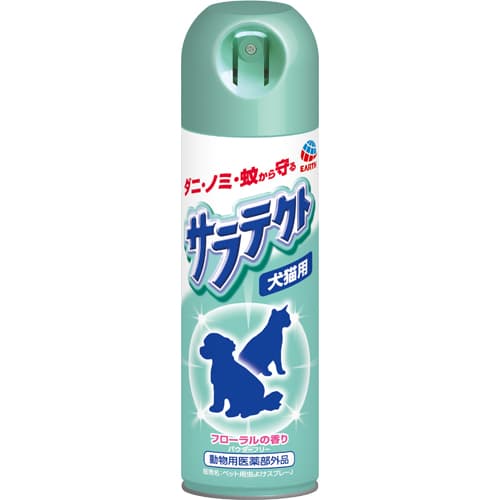 【動物用医薬部外品】アース・ペット サラテクト犬猫用フローラルの香り 200ml