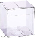 【楽天ランキング1位入賞】60個セットPVC透明プラスチックケース 5x5x5cm 折り畳み(5x5x5cm-60個, 5x5x5cm)