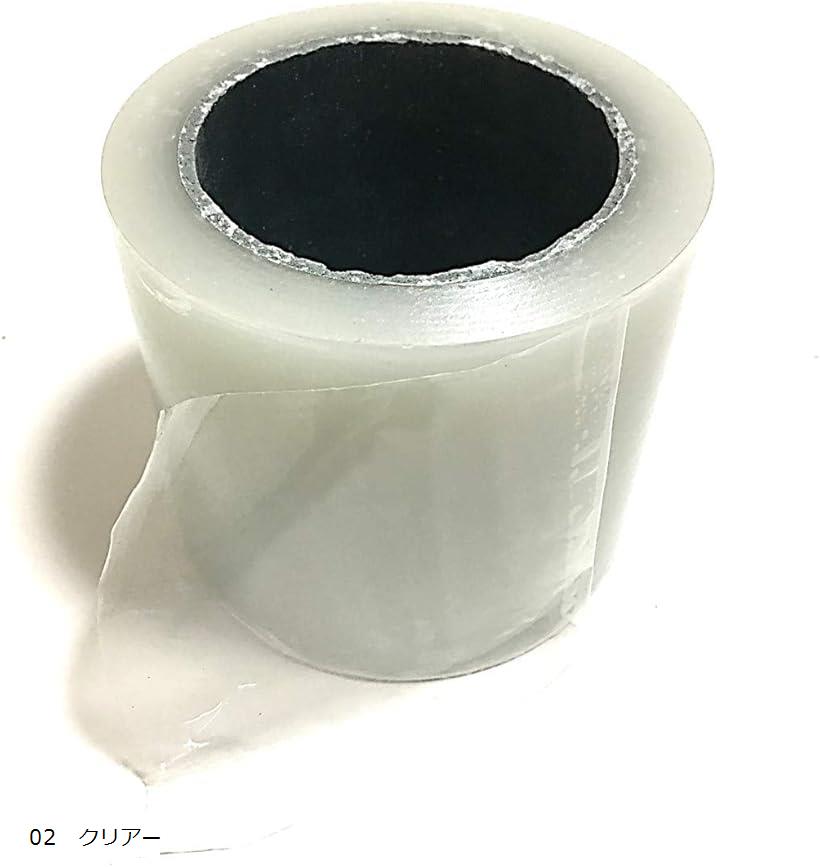 【楽天ランキング1位入賞】マスキングテープ 養生テープ 表面保護フィルム 塗装テープ 表面保護テープ 車 幅10cm 長さ100m 02 クリアー (02　クリアー)