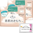 まとめ買い 素肌のきもち 超スリム 特に多い昼用 270 羽つき 27cm 17枚x2個セット 合計34個 特製ティッシュ付(27cm)