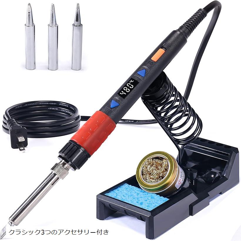 【楽天ランキング1位入賞】928D-III はんだこて 110Wハイパワー デジタル表示 温度制御型 90°C ～ 480°..