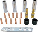 【楽天ランキング1位入賞】半自動溶接機 0.8mm 消耗品 セット ノズル チップ ボディ カラー 専用レンチ 補修 パーツ MIG100 MIG130 MIG...