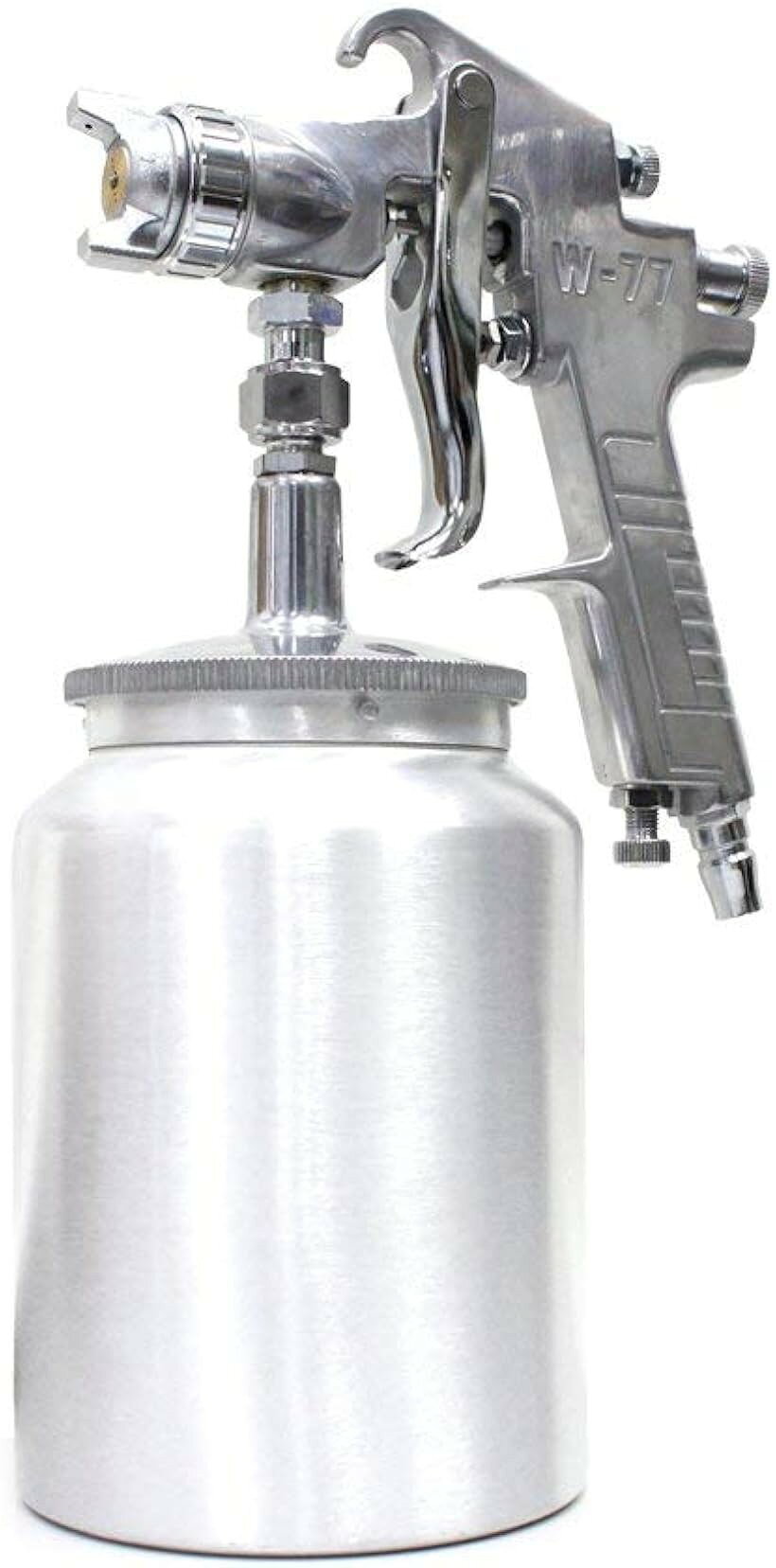 商品コード2bf4pm8rdb商品名エアスプレーガン 塗装ガン プロ仕様 ノズル口径 2.0mm 下カップ 1000cc 吸い上げ式 パターン調整 エアー量調整 吐出量調整ブランドPeroToolsカラーシルバーサイズ等約300mmx165mmパターン・エアー量・吐出量調整が可能なスプレーガン(塗装ガン) 下カップタイプとなります。プロの板金屋さん、塗装屋さんで良く使われている下カップタイプのスプレーガン(塗装ガン)です。ノズル口径は下カップタイプでは使用頻度が高い2.0mm仕様。平吹き・丸吹きパターン調整できめ細かな美しい塗装を実現。 カップ容量も大きめの1000ccタイプ。。 ＊商品仕様＊ ノズル口径：2.0mm 使用空気圧：4～5kgf／cm2 カップ容量：1000cc 重量：800g 付属品：調整スパナ、クリーンブラシ※ 他ネットショップでも併売しているため、ご注文後に在庫切れとなる場合があります。予めご了承ください。※ 品薄または希少等の理由により、参考価格よりも高い価格で販売されている場合があります。ご注文の際には必ず販売価格をご確認ください。※ 沖縄県、離島または一部地域の場合、別途送料の負担をお願いする場合があります。予めご了承ください。※ お使いのモニタにより写真の色が実際の商品の色と異なる場合や、イメージに差異が生じることがあります。予めご了承ください。※ 商品の詳細（カラー・数量・サイズ 等）については、ページ内の商品説明をご確認のうえ、ご注文ください。※ モバイル版・スマホ版ページでは、お使いの端末によっては一部の情報が表示されないことがあります。すべての記載情報をご確認するには、PC版ページをご覧ください。