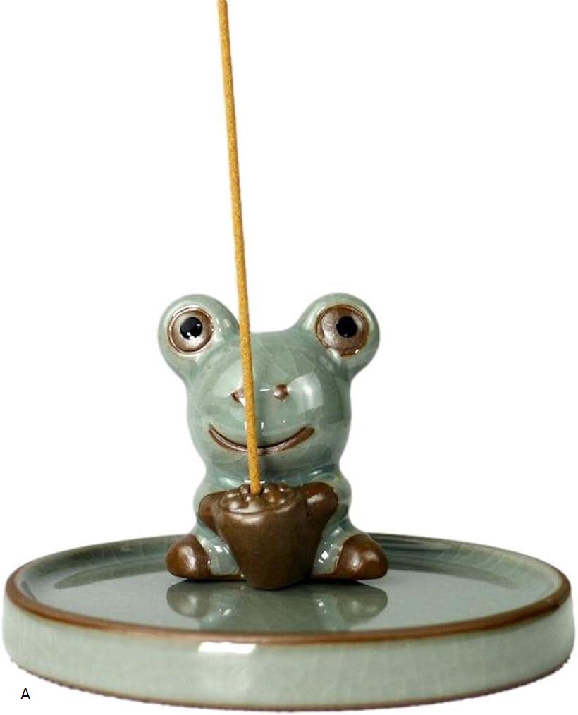 【全品P5倍★楽天大感謝祭】【楽天ランキング1位入賞】蛙 お香たて お香立て 線香たて 線香立て カエル インセンスホルダー