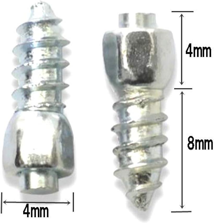 滑り止めスパイクビス靴靴底アイスバーン長さ8mm20本入りビス20本_2