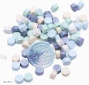 シーリングワックス ワックスビーズ 八角形 ミックス 100 粒 12.5cmx9cmx1cm(ユンヤン, 12.5cmx9.5cmx1cm)(3)