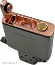 ジッポー用 揮発防止 メタルパッド 高密閉Oリング+高精度CNC加工フリント収納可 ライター用 蒸発防止 密閉パーツ オイル長持ち カスタムパーツ(ブラウン, スタンダード)(4)