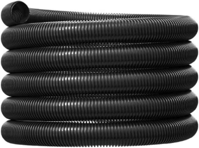 集塵ホース フレキシブルホース ダクトホース 蛇腹ホース 掃除機 内径32mm 外径39mm 長さ2m (ブラック)