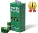 【全品P5倍★4/27 9:59迄】 Earth Rated（お得な315枚入り ラベンダー）プープバッグ 犬のお散歩 ウンチ袋 エチケット袋 簡単 トイレ 厚手で丈夫 防水 防臭 臭わない 犬用 ペット その1