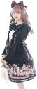 ゴスロリ ドレス コスプレ 衣装 ワンピース ブラウス 宮廷服 ハロウィン e311(ブラック, S)