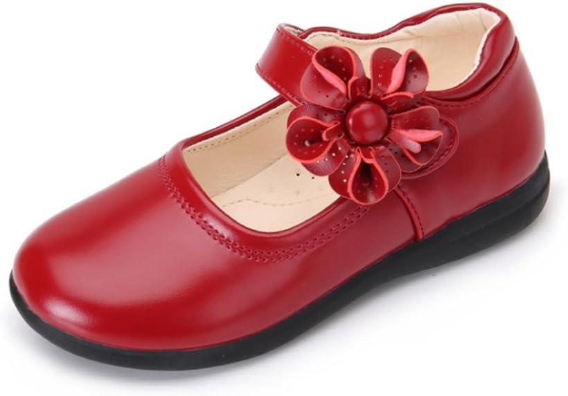 フォーマルシューズ 子供 履きやすい 女の子 靴 キッズ 入園式 卒業式 卒園式 結婚式 入学式 19cm 赤(レッド, 19.0 cm)