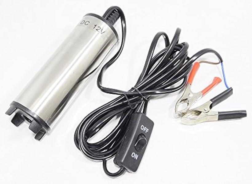 [シーエムワイ セレクト] 水中ポンプ 12V バッテリー クランプ 汚水 給油 灯油 給水 海水 水槽 1：小型 Cタイプ 簡易包装 