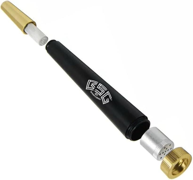 ワンヒッター パイプ 高級メタル素材 One Hitter Smoking Pipe(BLACK,GOLD&SILVER)