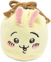 CHIIKAWA フェイス巾着 うさぎ CKW-039(うさぎ, W16xH16xD1cm)