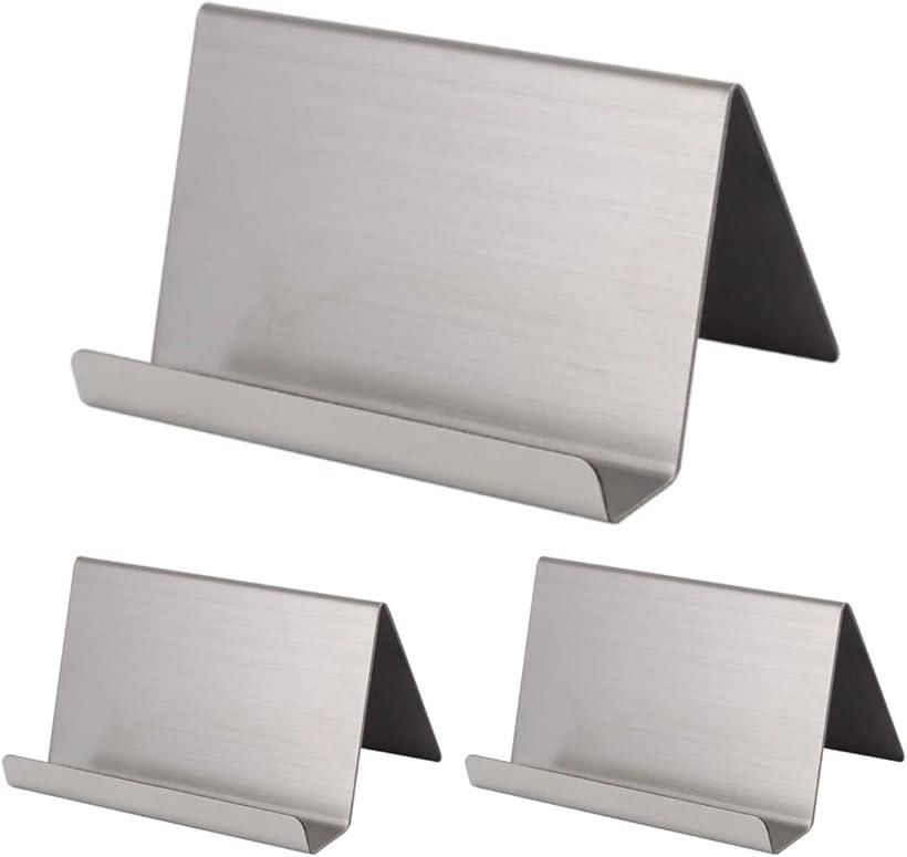 【楽天ランキング1位入賞】カードスタンド 名刺立て ショップカード プライスカード 卓上 見やすい角度..