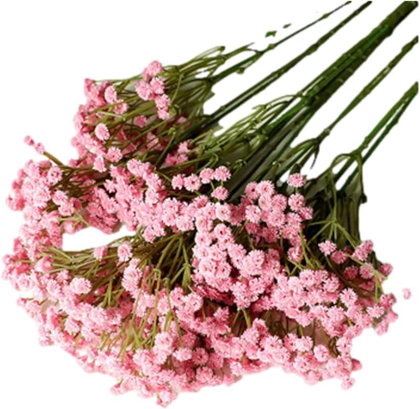 かすみ草 ピンク 造花 花束 カスミソウ アーティシャル フラワー インテリア 飾り 6本セット