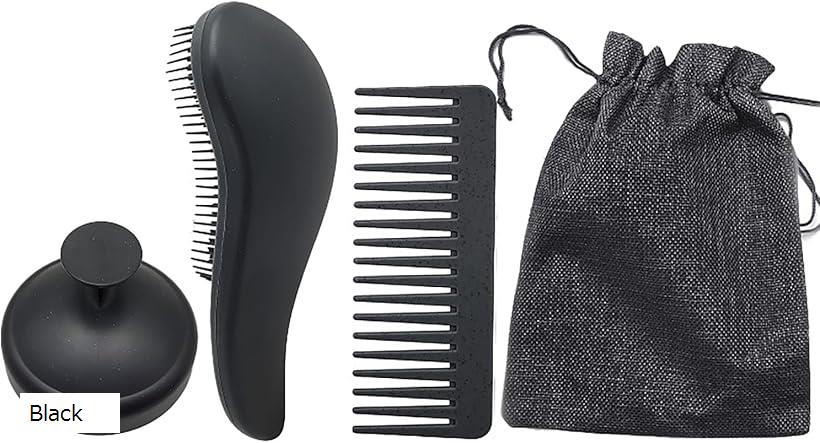 ブラシ 洗髪 マッサージブラシ 人間工学に基づき開発 頭皮ブラシ 頭皮と髪の毛しっかり清潔 やさしいシリコン 頭皮マッサージ ヘアブラシセット スカルプブラシ ...