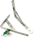棚受け 金具 l字型 ステンレス アングル ブラケット DIY a950 長さ200mm / 厚さ3mm(長さ200mm / 厚さ3mm)