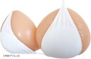 三角形 乳癌パッド シリコン 人工乳房 左右2個セット 胸パッド(肌色, Free Size(1400グラムx2))
