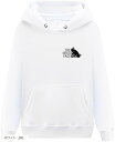 ネコフェイス 猫 パーカー おもしろパーカー 面白い メンズ ネタ 3XLサイズ(ホワイト, 3XL)