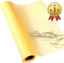 トレーシングペーパー 硫酸紙 ロール 半透明 コピー 製図 建築 イラスト デザイン( イエロー)