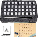 【楽天ランキング1位入賞】刻印セット 打刻印 アルファベット 数字 英字 レザークラフト DIY 手作り(3.5mm)