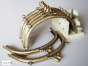 * 7個セット* 口金 がま口 アンティーク 16.5cm 口がね DIY 手作り 布 革 ハンドメイド バッグ ポーチ(どんぐり)