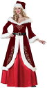 サンタクロース ドレス レディース 本格的 豪華 衣装 コスプレ サンタ服 コスチューム クリスマス