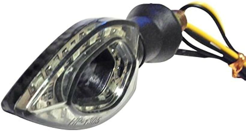 互換品 次世代スタイル カスタム ウインカー LED 2個 左右セット 汎用 A： カーボ...