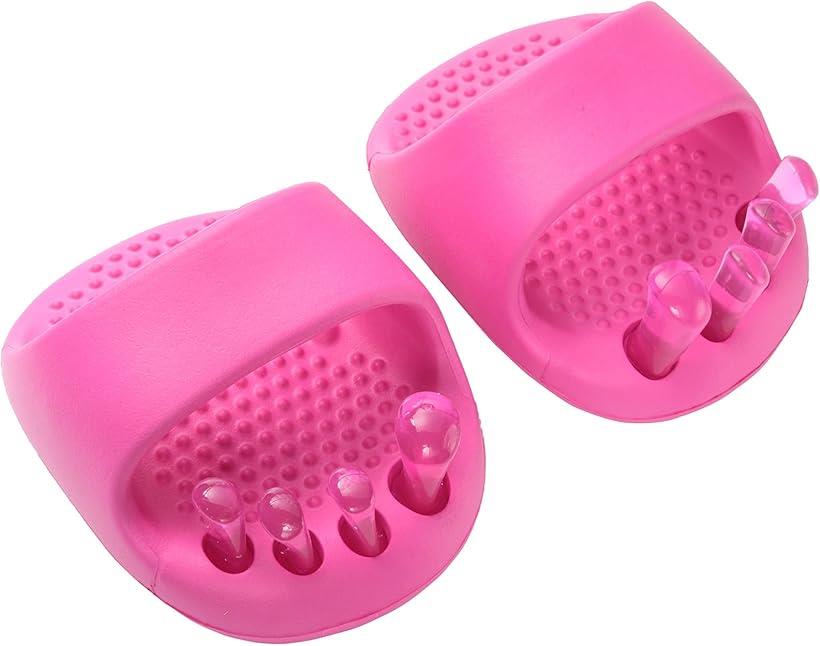 ダイエットスリッパ 5本指アーチスリッパ レディース (ピンク, M)