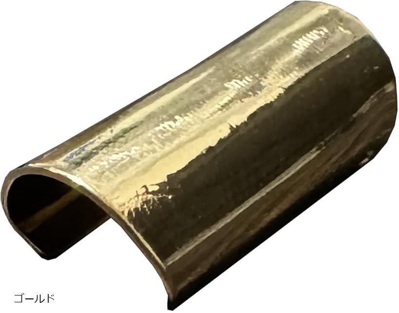 ロング イヤーカフ フェイクピアス ダミーピアス ノンホールピアス (ゴールド)