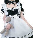 メイド服 メイドコスチューム6点セット( M03003, 2XL)