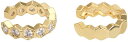 イヤーカフ 2種類 ゴールド CZ ダイヤ フェイクピアス クリップピアス ノンホール 挟む 軟骨 片耳 両耳 アクセサリー お洒落 上品 人気 記念日 プレゼ...