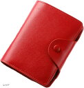 カードケース 大容量 カード入れ カードホルダー 名刺入れ 本革 40枚収納(レッド, 40枚収納)(4)