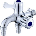 【楽天ランキング1位入賞】互換品 蛇口 二股 分岐水栓 水道 散水栓 立水栓 ホース ベランダ 庭  ...