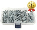 【全商品P5倍★5/9 20時～】ピアスビス 鉄 ナベ頭 ドリルねじセット 国産ケース使用 4mm x 10mm/13mm/16mm/19mm/25mm 200本入 PB-P-200P