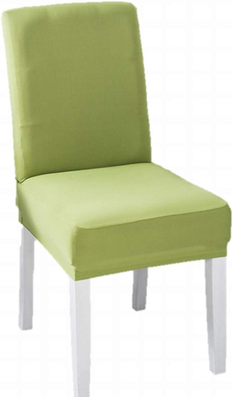 椅子カバー 座椅子カバー チェアカバー ストレッチ 2枚セット ぴったりフィット(ライトグリーン)