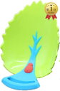 ウィスアイランド ウォーターガイド 手洗い補助 子ども用 蛇口 便利グッズ お助けグッズ 葉っぱ 木の葉 テントウムシ( 水色)