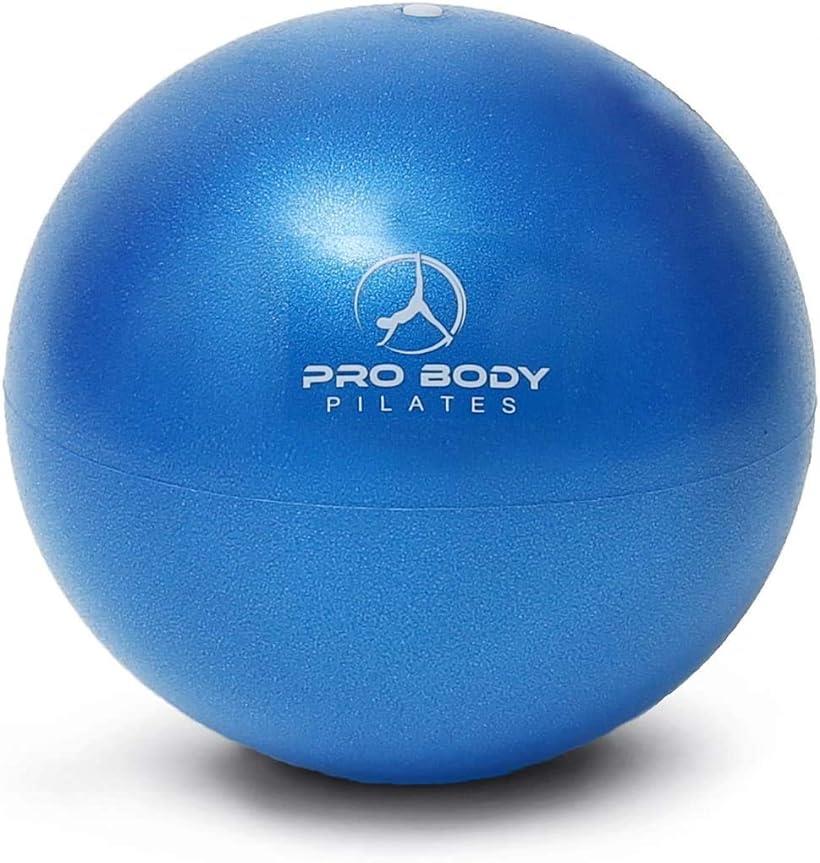 【正規輸入品】ProBody Pilates ミニエクササイズボール（空気調整器付き）約23cm ：バレー ヨガ ピラティス 在宅トレーニング 男女兼用 (ブルー) 1