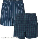 メンズ トランクス ちょい漏れ 対策 ランダム 2枚セット前開き 綿 100% 抗菌 消臭 日本製 防水布 吸汗速乾 通気性 シニア 介護 大きいサイズ 紳士 下着(チェック柄ランダム2枚セット, 4L)(4)